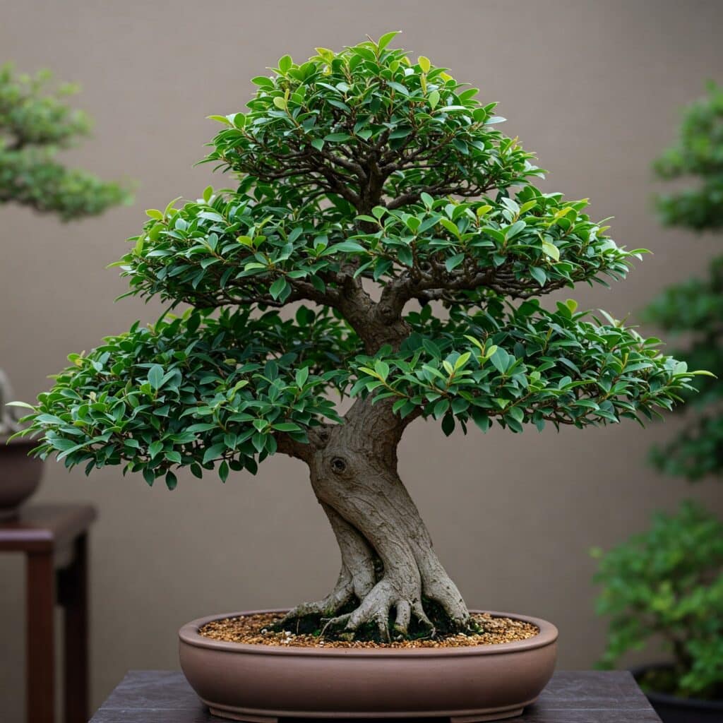 Ficus retusa bonsai tree